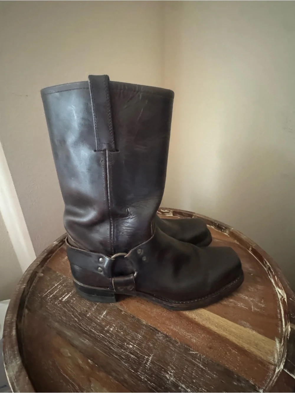 Frye durable leather